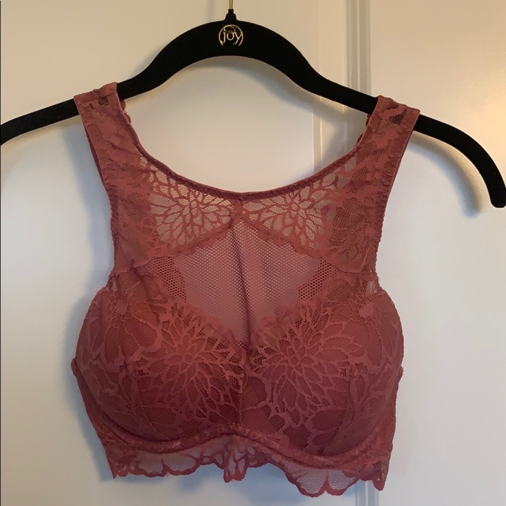 pink victoria secret bra